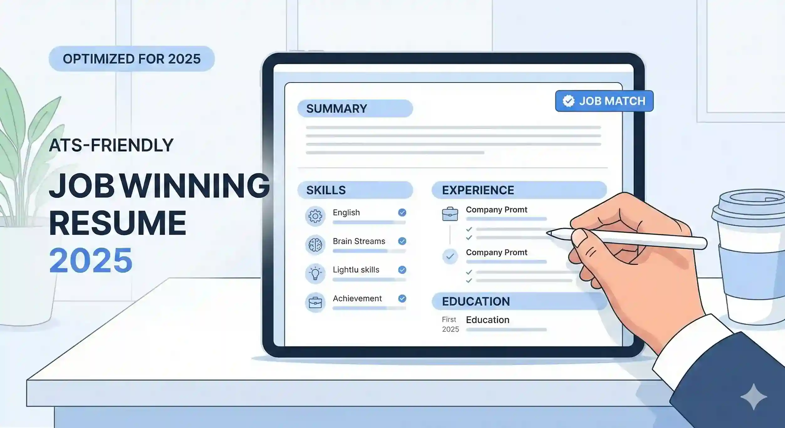 How to Write a Job-Winning Resume in 2025